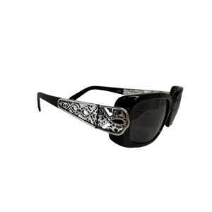 BRIGHTON SUNGLASSES Black with silver detail , never worn- no scratches.